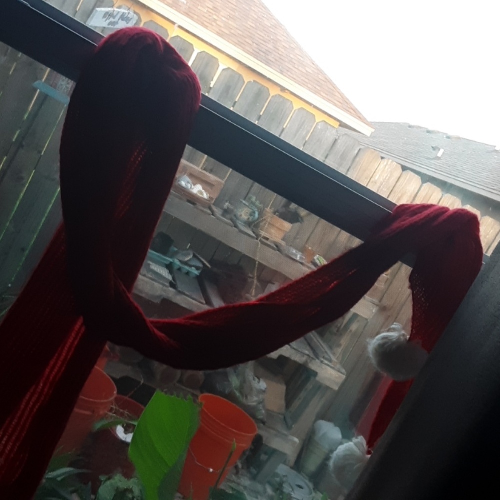 a scarf